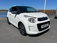 Begagnad Citroën C1 Flair 82 HK (60 kW) 2018 Vit Halvkombi