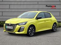 Used Peugeot e-208 Style 100 kW (136 HP) 2024 Yellow Hatchback