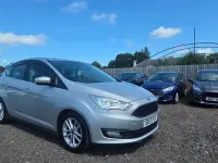 Used Ford C-MAX Zetec 125 HP (91 kW) 2017 Silver MPV