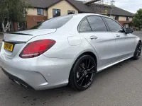 Used Mercedes C300 AMG Line Premium 254 HP (186 kW) 2019 Silver Sedan