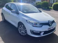 Used Renault Mégane GT Line GT-Line 2016 White Hatchback