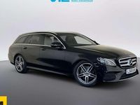 Used Mercedes E220 AMG line 194 HP (142 kW) 2019 Black Estate