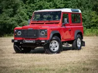 Used Land Rover Defender 2002 Red