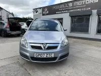 Used Vauxhall Zafira Club 105 HP (77 kW) 2007 Silver MPV