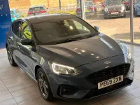 Used Ford Focus ST-Line 125 HP (91 kW) 2019 Blue Hatchback