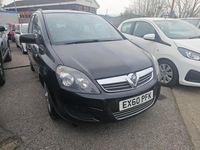 Used Vauxhall Zafira 120 HP (88 kW) 2010 Black MPV