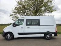 Used Vauxhall Movano 130 HP (95 kW) 2019 White MPV