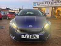Used Ford Focus Titanium 120 HP (88 kW) 2018 Blue Hatchback
