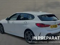 Used BMW 118 M Sport 136 HP (100 kW) 2024 Alpine white Hatchback