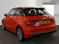 Used Audi A1 S-Line 122 HP (89 kW) 2014 Red Hatchback