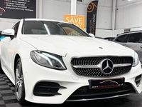 Used Mercedes E220 AMG line 2018 White Coupe
