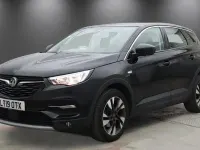 Used Vauxhall Grandland X Sport 130 HP (95 kW) 2019 Black SUV
