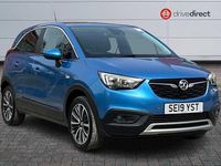 Used Vauxhall Crossland X Elite 2019 Blue SUV
