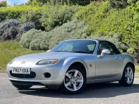 Used Mazda MX5 126 HP (92 kW) 2007 Silver Cabriolet
