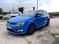 Used VW Polo SEL 90 HP (66 kW) 2014 Blue Hatchback