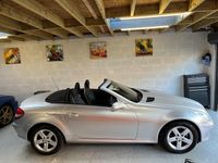 Begagnad Mercedes SLK200 2007 Silver Cab