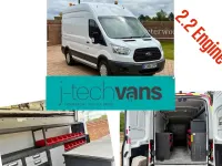 Used Ford Transit 155 HP (114 kW) 2016 White Van