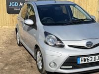 Used Toyota Aygo 68 HP (50 kW) 2013 Silver Hatchback