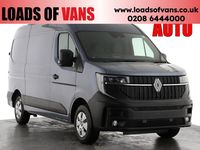 New Renault Master 2025 Blue Van