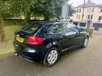 Used Audi A3 102 HP (75 kW) 2009 Blue Hatchback