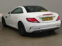 Used Mercedes SLC200 AMG line 184 HP (135 kW) 2016 White Cabriolet