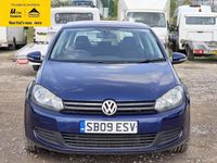 Used VW Golf VI S 102 HP (75 kW) 2009 Blue Hatchback