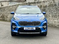 Used Kia Sportage GT-Line 134 HP (98 kW) 2019 Blue SUV