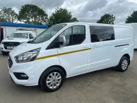 Used Ford Transit Custom Limited 130 HP (95 kW) 2020 White Van