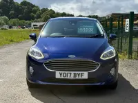 Used Ford Fiesta Zetec 100 HP (73 kW) 2017 Blue Hatchback