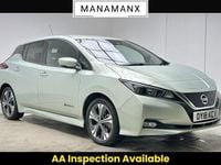 Used Nissan Leaf N-Connecta 110 kW (150 HP) 2018 Silver Hatchback