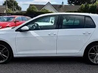 Used VW Golf VII Match 115 HP (84 kW) 2019 White Hatchback