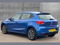 Used Seat Ibiza SE Technology 95 HP (69 kW) 2024 Blue Hatchback