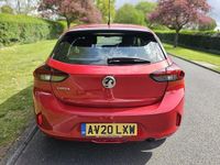 Second-hand Vauxhall Corsa 75 CP (55 kW) 2020 Roșu Hatchback