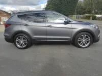 Used Hyundai Santa Fe SE 200 HP (147 kW) 2017 Silver SUV