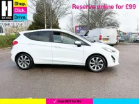 Begagnad Ford Fiesta Trend 85 HK (62 kW) 2019 Vit Halvkombi