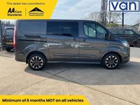 used Ford Transit Custom 2.0 310 SPORT SWB DOUBLE CAB IN VAN L1 H1 168 BHP with air con, electric pa