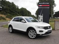 Used VW T-Roc SEL 190 HP (139 kW) 2018 White SUV