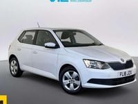 Used Skoda Fabia SE 75 HP (55 kW) 2018 White Hatchback