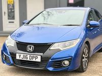 Used Honda Civic SE Plus 120 HP (88 kW) 2016 Blue Hatchback