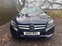 Used Mercedes C220 SE 170 HP (125 kW) 2015 Blue Sedan