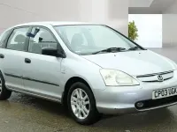 Used Honda Civic S 110 HP (80 kW) 2003 Silver Hatchback
