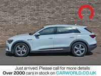 Second-hand Audi e-tron Comfort 230 kW (313 CP) 2021 Alb SUV