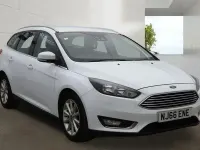 Used Ford Focus Titanium 125 HP (91 kW) 2016 White Estate