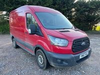 Used Ford Transit 130 HP (95 kW) 2018 Red Van