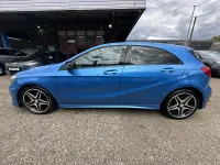 Used Mercedes A200 AMG 136 HP (100 kW) 2014 Blue Hatchback