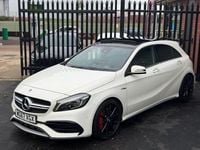Used Mercedes A45 AMG Premium 2017 White Hatchback