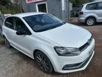 Used VW Polo Design 90 HP (66 kW) 2015 White Hatchback