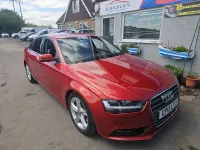 Used Audi A4 163 HP (119 kW) 2013 Red Sedan