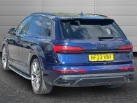 Begagnad Audi Q7 Advanced 286 HK (210 kW) 2023 Blå SUV