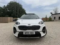 Used Kia Sportage GT-Line S 177 HP (130 kW) 2019 White SUV